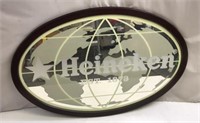 Heineken World Oval Mirror