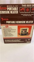 Turco Kerosene Heater In Original Box Portable