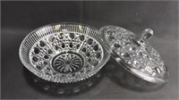 Crystal Lidded Candy Dish