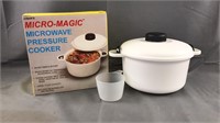 New Micro Magic Microwave Pressure Cooker
