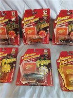 9 Johnny Lightning Cars