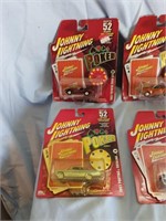 9 Johnny Lightning Cars