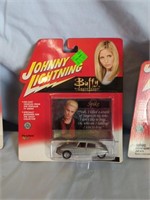 4 Johnny Lightning Cars