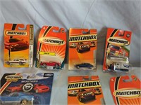 7 Matchbox Cars, 1 ERTL Car