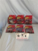 6 Johnny Lightning Firebirds Cars