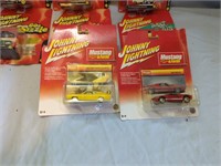 8 Johnny Lightning Cars