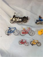 Lot of Motorcycles & Some Bicycles
