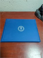 6 Air Force Hats and 2  Air Force Empty Folders