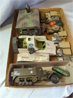 Flat of  Military Vehicles