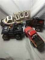 Collection of Four Wheelers Trucks