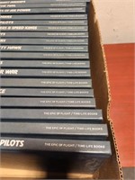 2 Boxes of  Airplane Books
