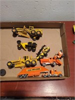 Flat of Construction Equipment/ Vehicles