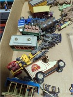 Assortment of Toys and Cars