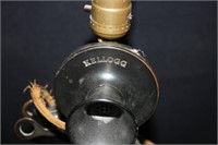 Vintage Phone Lamp; Has handset