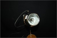Hamilton Desk Lamp; Metal -Brown Painted w/chrome
