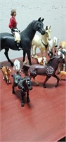 Assorted Toy Horses Random Sizes