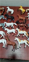 Various Small Toy Horses