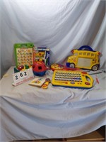 8 Baby/Toddler Toys, and Book