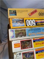 2 Boxes of Puzzles