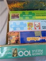 2 Boxes of Kid Puzzles