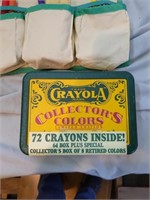 Flat of Coloring Books, Crayons, Colkring mat