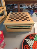 Kids Wood Marble Game, Chinese Checkers
