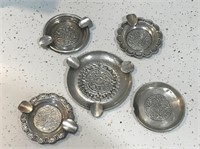 Mexico Sterling Ashtray Lot