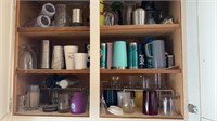 Cabinet Contents Travel Mugs, Glassware