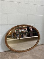 Antique Oval Mirror