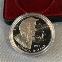 1995 Canada proof silver dollar épreuve