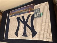 New York Yankees Pennant, Book, Puzzle