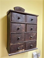 8-Drawer Wood Box