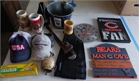 Chicago Bears Signs, Steins, Men's Hats