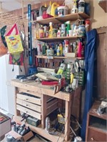 Work Bench, Tools, Hardware, Organizer