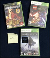 Sealed 3 Xbox and Xbox 360 Games