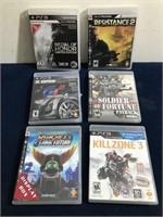 6 PlayStation 3 Games