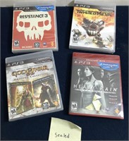 Sealed 4 PlayStation 3 Games