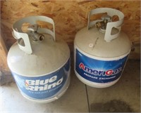 Pair of 20lb. Propane tanks.