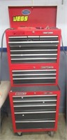 Craftsman 3 Section stackable tool box on