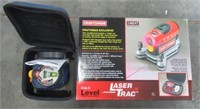 Pair of laser levels including Ryobi in case and