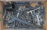 Large group of various sizes Allen wrenches,