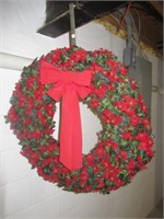 29" Diameter Christmas wreath.