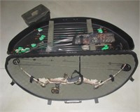 Browning Backdraft compound bow with hardcase,