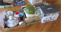 (4) Boxes that includes portable steamer,
