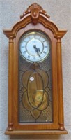 D & A Westminster wall clock. Measures 29" tall.