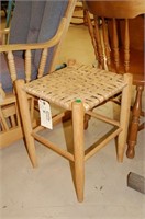 Woven Top Stool Chair