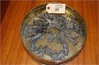 Pewter Military Statue Assortment