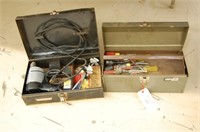 3/8" Drill & Tools in Tool Boxes