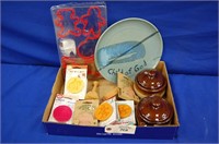 Cookie Cutters & Stamps, Bean Pots & Plate
