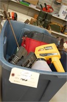Tote of Tools, Hardware, Boat Prop, Paint Sprayer